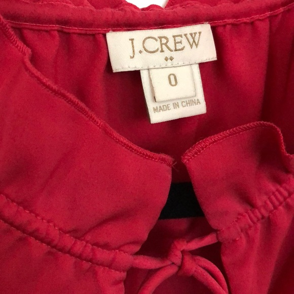 Pink Ruffle JCrew Top - Picture 2 of 9